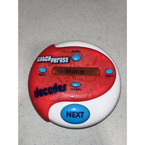 Hasbro Electronic Catch Phrase Decades Handheld Game Tested Working Catchphrase - Picture 5 of 8